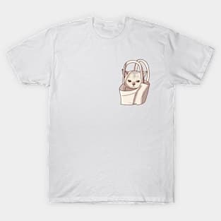 Bagged Cat T-Shirt